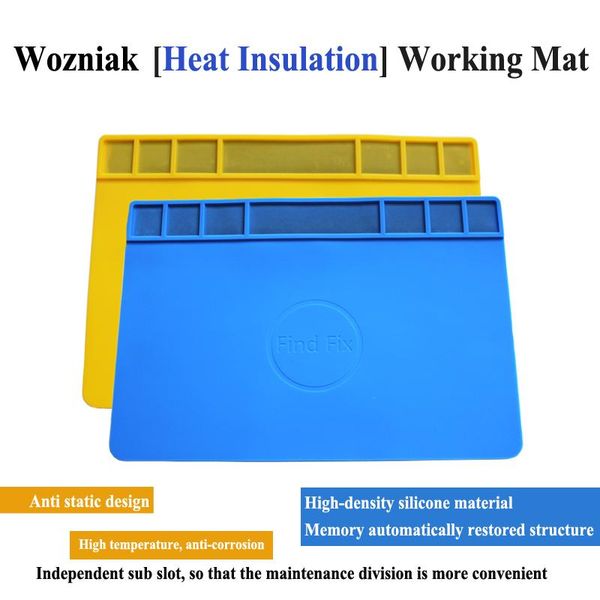 

professional hand tool sets wozniak heat-resistant bga soldering station repair insulation pads preservative to increase maintenance platfor