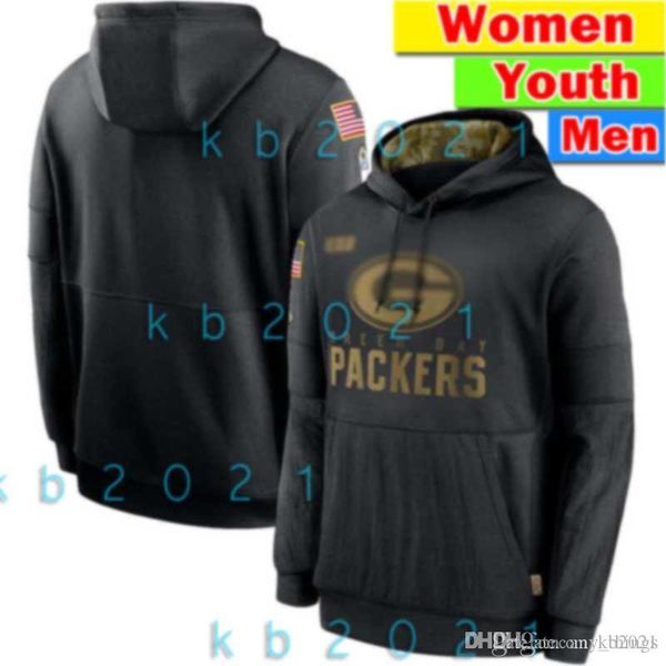 

зеленая бухта пакеры мужчины woent молодежная толстовка 2020 салют для обслуживания услуги sideline performance pullover футбольная куртка h, Black;red