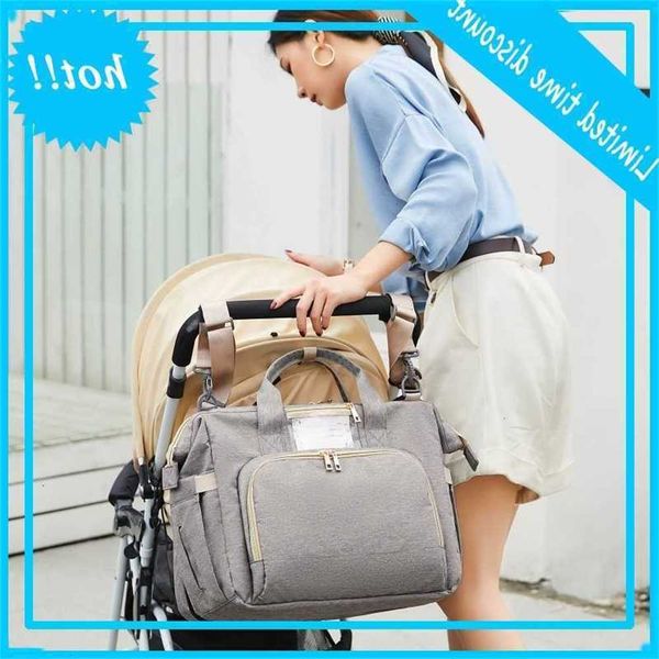 

folding backpack multifunctional bed mid-bed mother and baby tas portable large capacity task