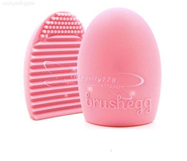 

factoryvgpqmakeup dhl brushegg pro egg cleaning washing silica glove scrubber board cosmetic clean tools brush cleaner