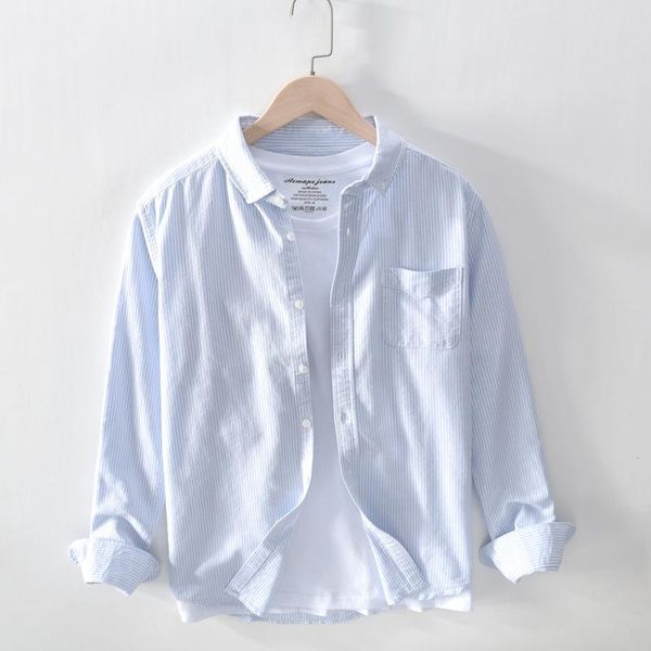

2020 spring new casual long sleeve men shirts cotton, White;black