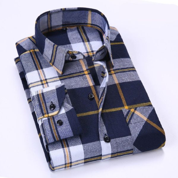 2020 neue Mode-Design männer Casual Shirt Schwarz Und Rot Plaid Druck Lose Bequeme Für Männliche Kleidung Größe M-5Xl c1222