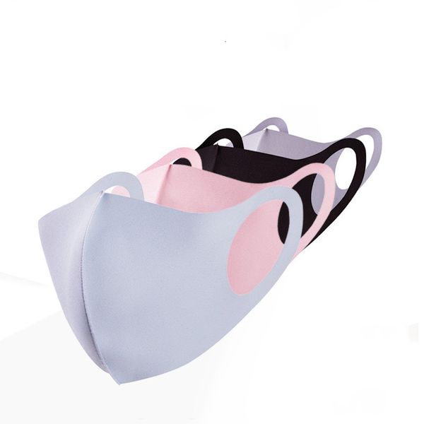 

summer women sunscreen designer ice silk men fashion anti dust face masks cotton washed breathable mask tools rra2887-1