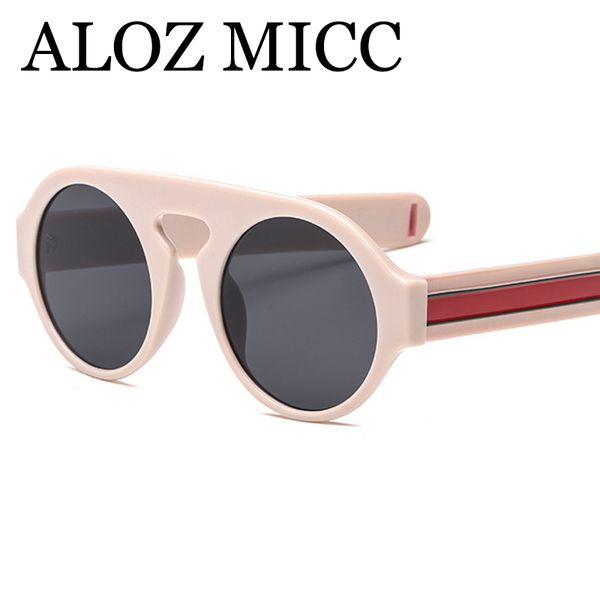 

aloz micc luxury sunglasses fashion oversize round sunglasses women designer sun glasses men big frame glasses gafas de sola578, White;black