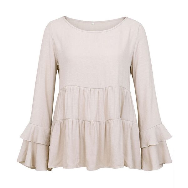 

selling women round-collar double sewing t-shirt butterfly top, White