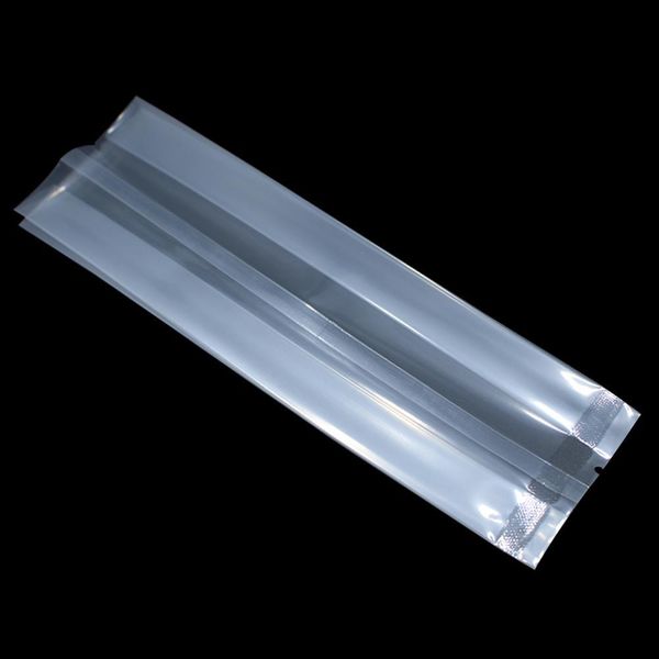 

30pcs lot open nylon vacuum seal side gusset bag clear plastic bellow pocket organ pouch for food snack bean package h jllqxp