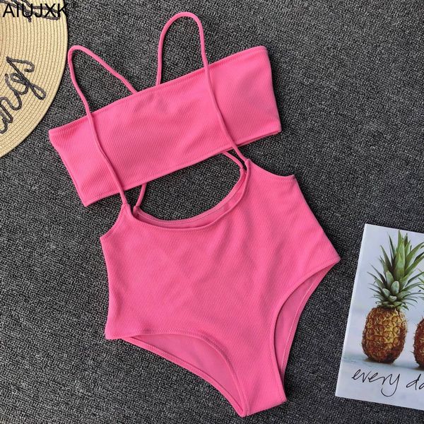 

aiujxk fashion 6 colors summer biquini bra set women strap beach lingerie female swimwear 2 piece swimsuit sport underwear c1212, Black;white