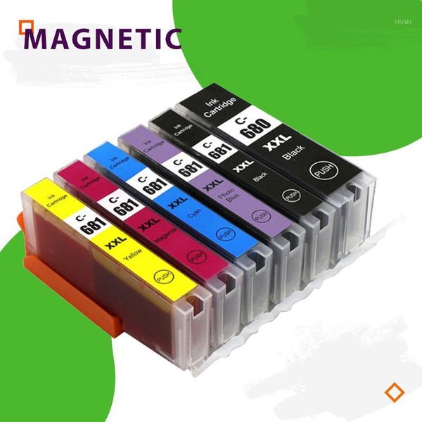 

ink cartridges pgi-680 cli-681 compatible for pgi680 cli681 cartridge canon pixma tr7560 tr8560 ts6160 ts8160 ts91601