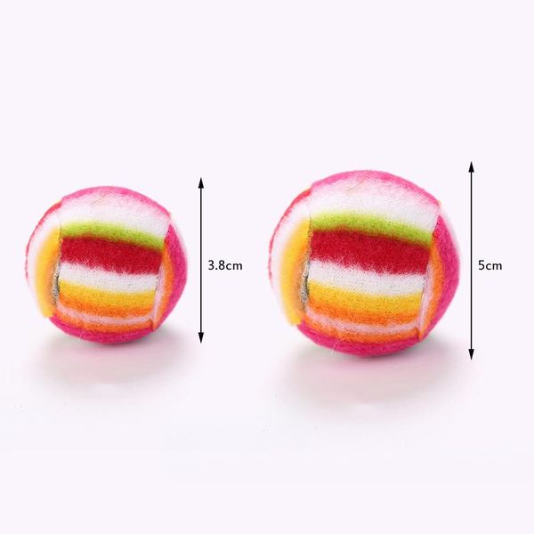 

rainbow ball cat toys rolling ball built-in ringstone toys for cats interactive scratch ball for kittens plush dog toys pet q wmthdb