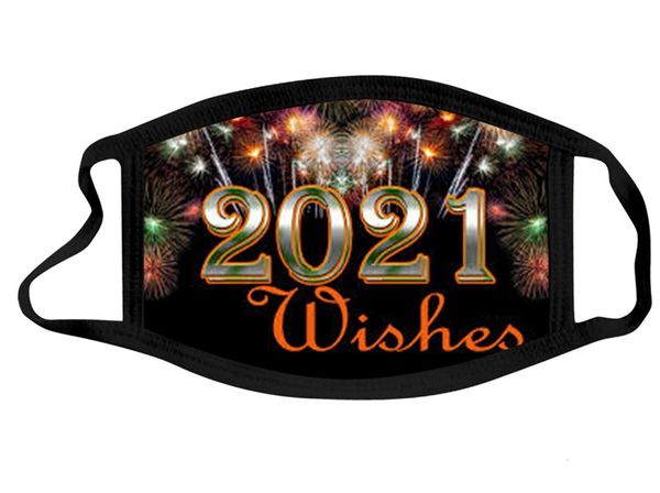 

designer face mask happy men women cotton washable black mouth masks boys girls 2021 new year dustprooutletkg02