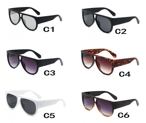 

fashion sunglasses big frame glasses uv protection brand oculos de sol male lady designer gafas de sol 1248, White;black