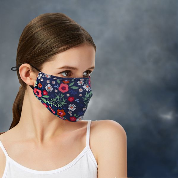 

print breathable masks new mouth foldable floral anti dust washable reusable face without filterhousekeeping designer ma vfdt