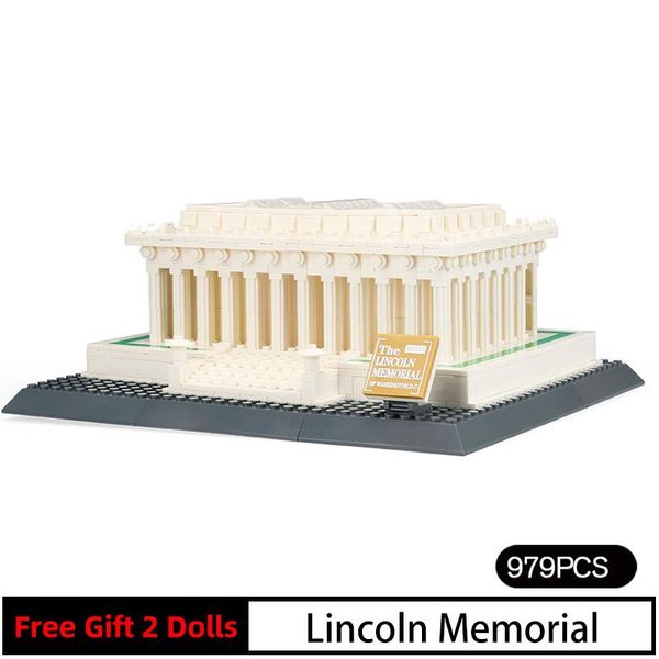 

world famous architecture building blocks series iron building of new york classic landmark model bricks toys for children gift wmtjpo