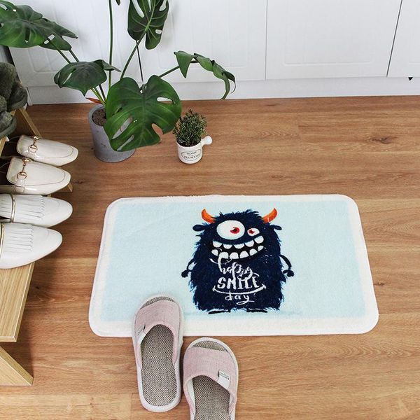 

bathroom antiskid mat kitchen mat protective floor anime pattern rugs cute carpets for kids washable water absorption