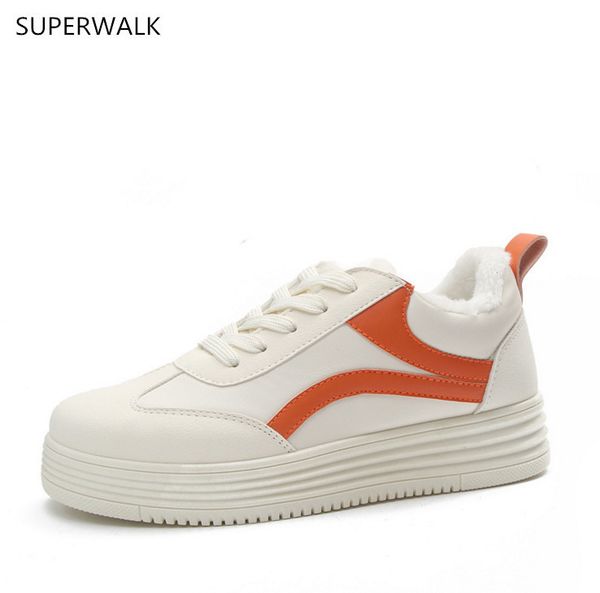 

spring cold winter leisure shoes, women's fashion shoes, plus velvet warm shoes, size -40 lj201201, Black;white