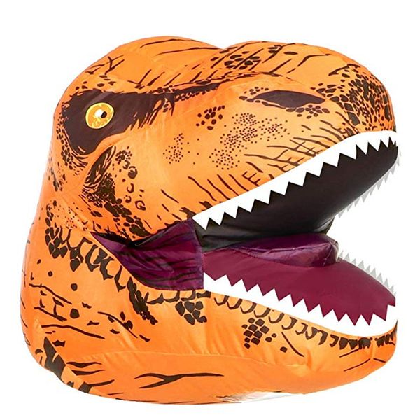 

mascot costumes halloween t-rex costumes t-rex headgear inflatable costumes cartoon dolls funny christmas masks, Red;yellow
