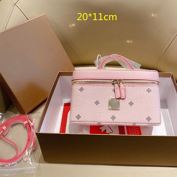 

designers women cosmetic bag box makeup case 2020 sold women crossbody shoulder bags handbags bucket bag cowhide gmc202001 mc7