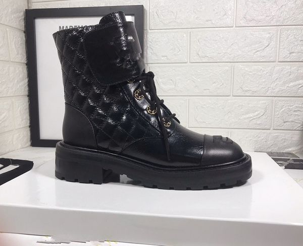 

womens classic low heel ankle boots,ankle boots with chain low heel and round head motorcycle style martin boots sc1005, Black