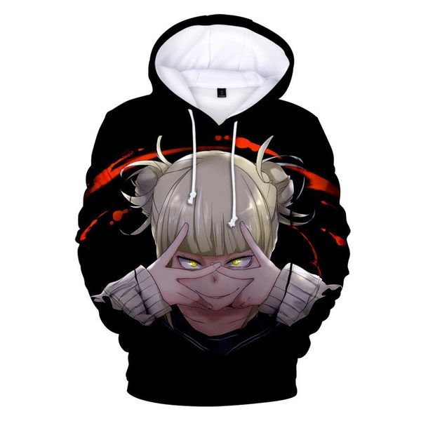 

3d boku no/my hero academia midoriya izuku deku cosplay men/women sweatshirt hoodies jackets coats pullover, Black
