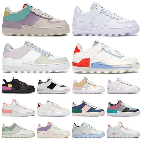 

2021 1 low men women 1s running sneakers shadow triple white glacier pale ivory washed coral mens af trainers casual jogging walking