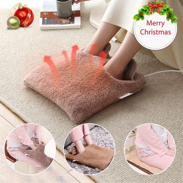 

24w electric heating pad feet warm slippers winter hand foot warmer sofa chair heater warming cushion home usb heated pads