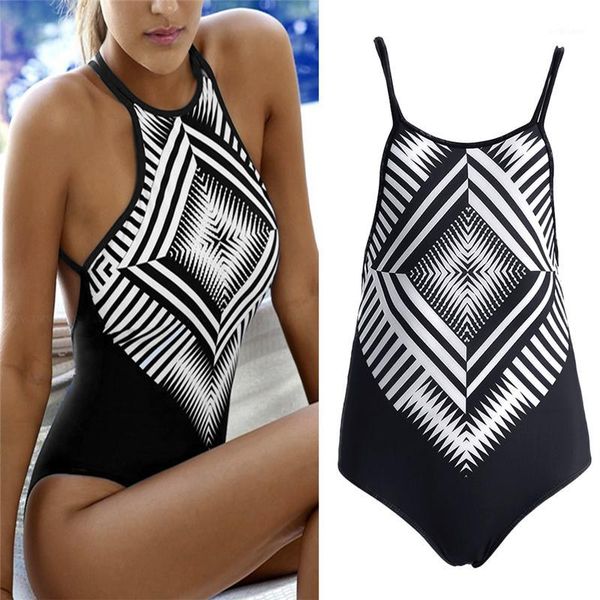 

girls one-piece women's suits one piece bathing suits print bikini swimwear bath push up quilted bikinis sweet y51d1, White;black