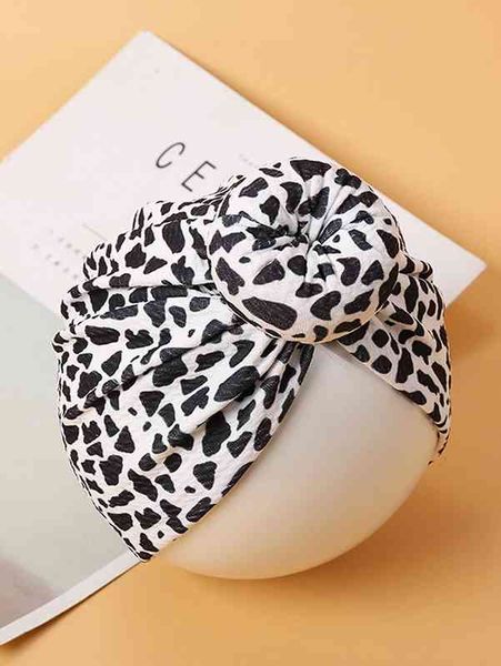 

baby cow pattern hat she, Yellow