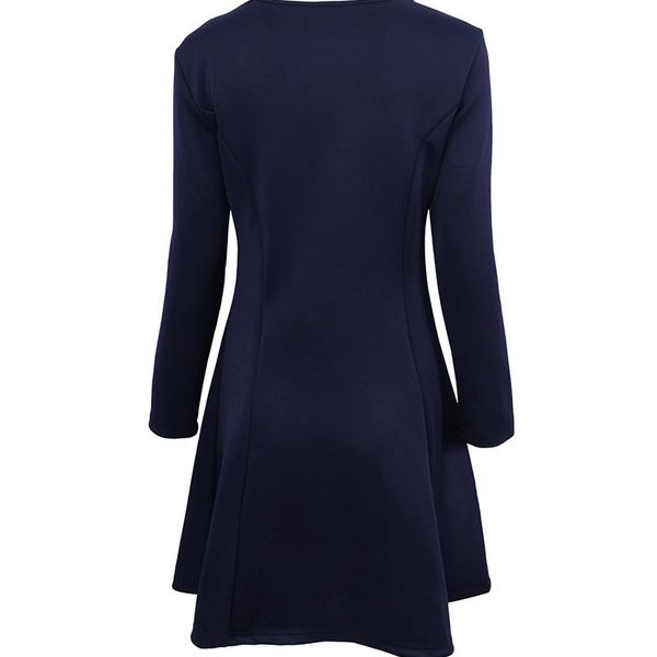 

womens solid color large skirt dress bq2mnyw5dd, Black;gray