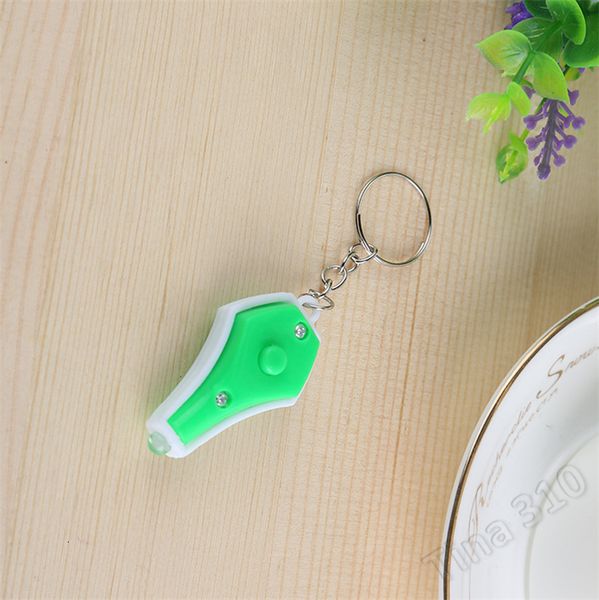 

vase new four colours of hand pinch mini led purple banknote check lamp fashion key chain t3i5073, Silver