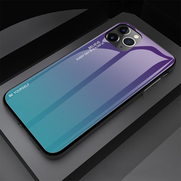 

градиент окрашенные чехол для iphone 11 case закаленное стекло крышки для iphone 11 pro max case для iphone xs max xr xs wmtcrx infant2005