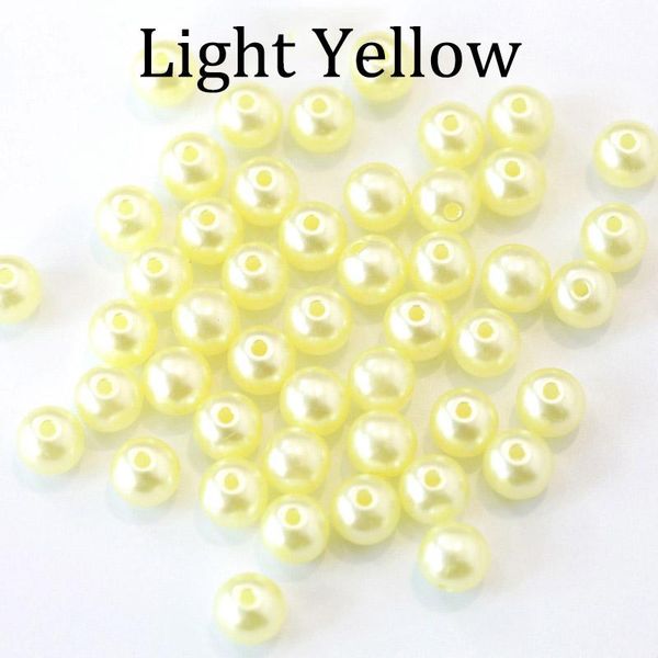 

100pcs lot 4 6 8 10 12mm with hole imitation pearl beads round plastic acrylic spacer bead for jewelry making findings supplies h bbyfmq