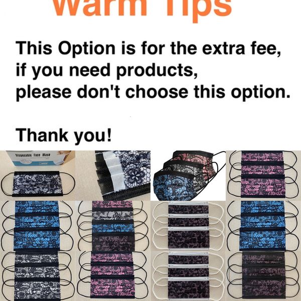 

2021 designer lace disposable for adults non woven face mouth mask anti dust fashion outdoor cycling pm2.5 masks fy0105 7 n02l7