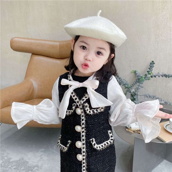 

little korean fragrant spring girls' two princs drs 24t9t23n, Red;yellow