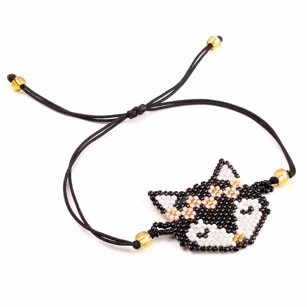 

shinusboho маленького белого женские девушки браслет миюки бисер завязывается регулируемые мужчины украшение браслет ручной работа lovers по, Golden;silver