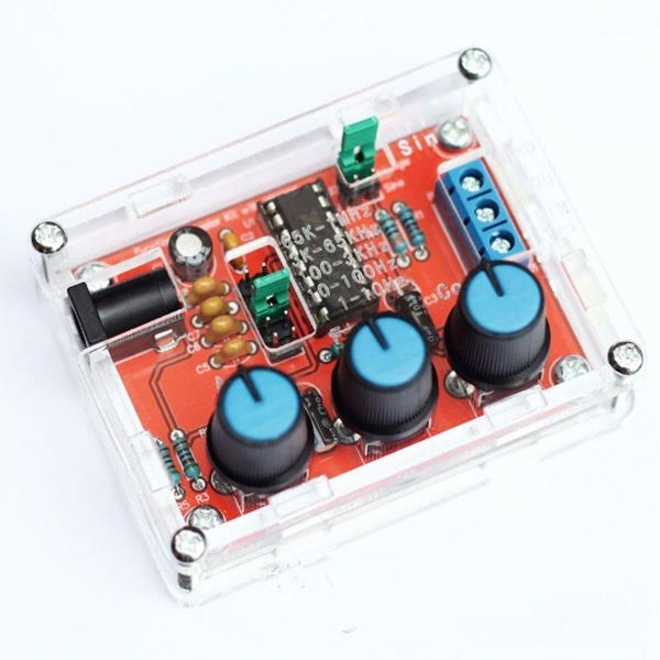 

xr2206 function signal generator diy kit sine/triangle/square output 1hz-1mhz signal generator adjustable frequency amplitude1