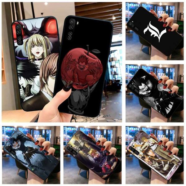 

death note l-huawei p40 p30 p20 lite pro mate 30 20 pro p smart 2020 prime mobile phone case