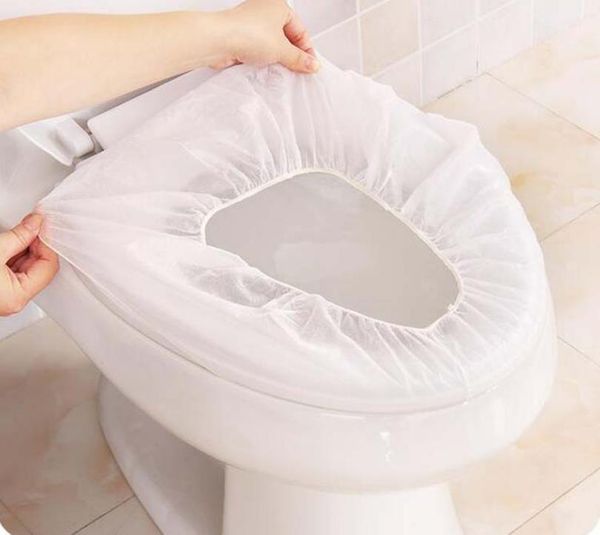 Sedile WC usa e getta da viaggio portatile in hotel Panno non tessuto Impermeabile Copriwater per donne incinte Accessori per il bagno SN2063