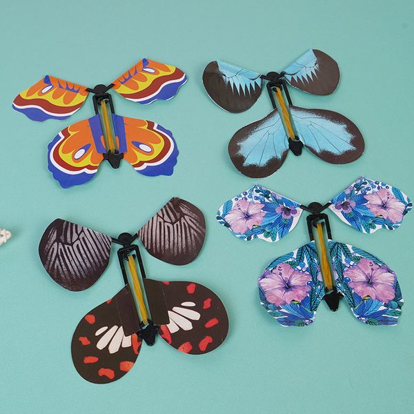 

magic butterfly toys butterfly paper planes bookmarks that fly 2020 selling novelty toy gift of the child