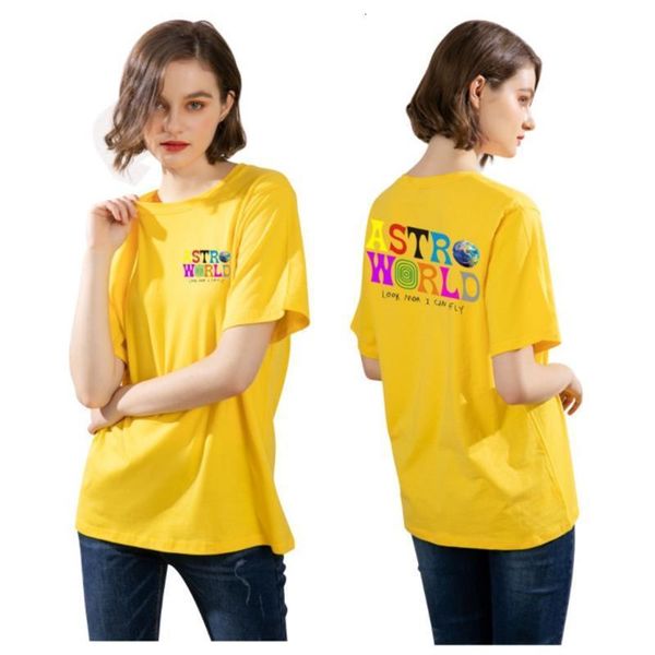 

men's sale hip hop t shirt travis scotts astroworld harajuku t-shirt you were here letter print fashion women/ men tshirt, White;black