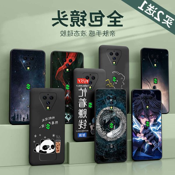 

mobile phone shell silica gel 3pro all inclusive anti drop black shark generation game 3 pro soft plastic covervio4fre