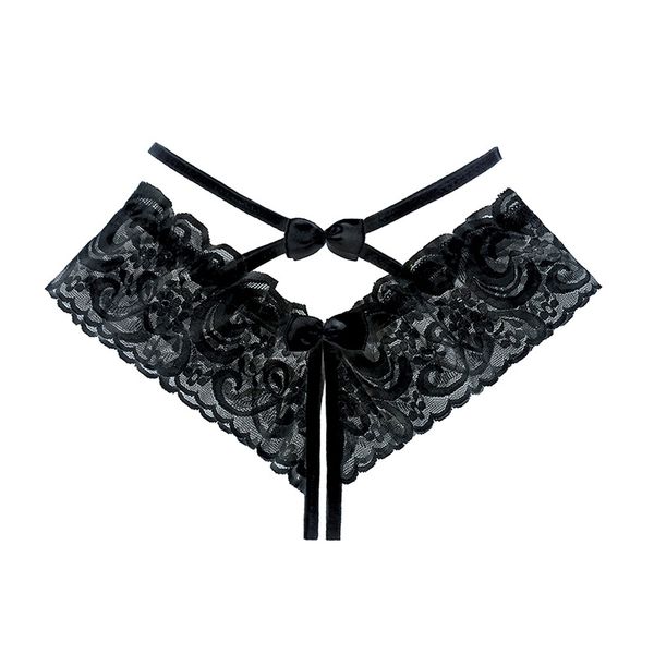 

g-string lingerie babydoll lace thong erotic underwear costumes hollow out open crotch temptation clothing