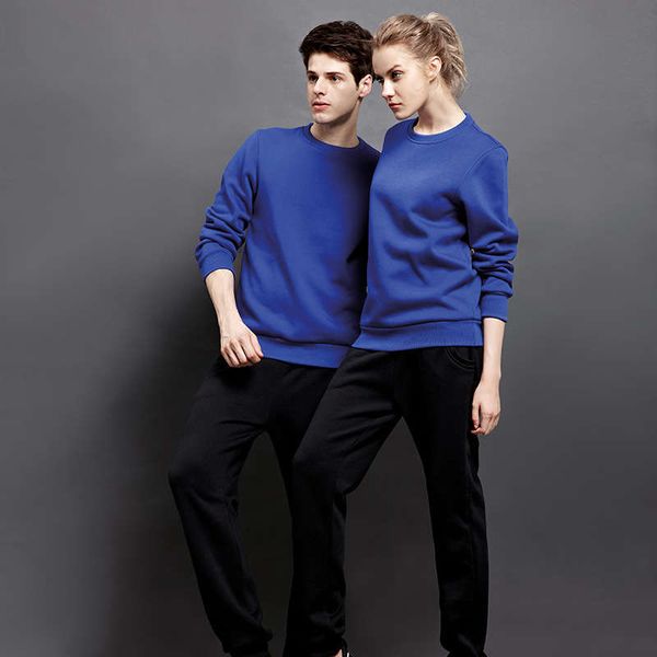 

sweater printing autumn and winter long sleeve advertising shirt sports men's school uniform, Gray