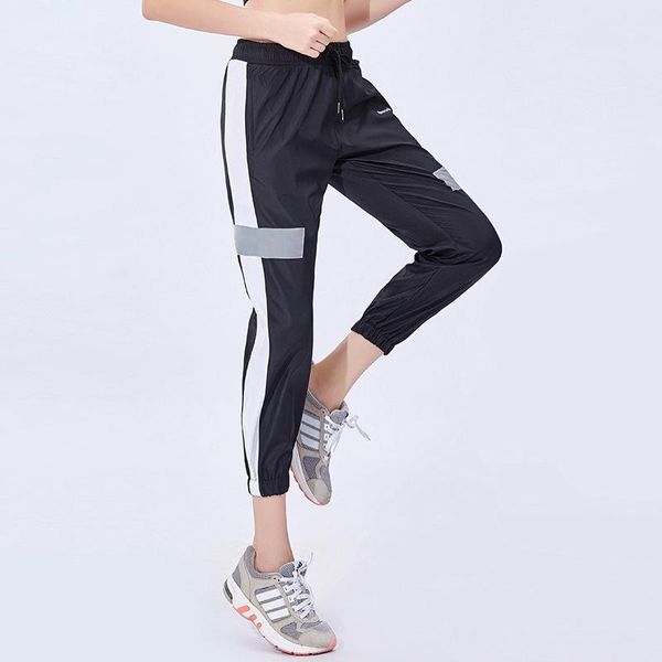 

yoga outfits 3 styles women loose leggings exercise workout pants gym fitness sports running trousers plus size xl, White;red