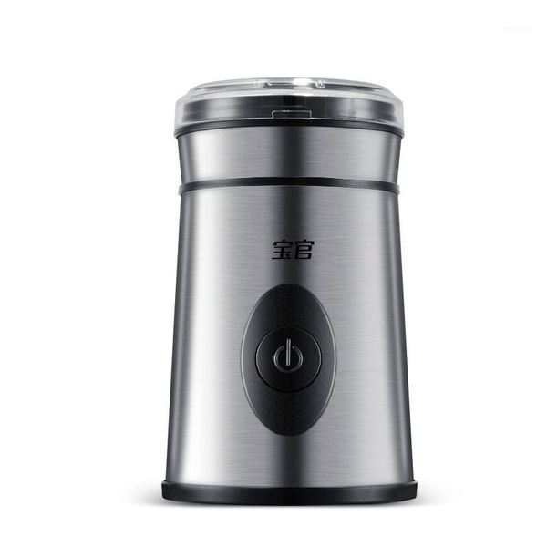 

kitchen electric coffee grinder 200w mini salt pepper grinder powerful spice nuts seeds bean grind machine electronic1