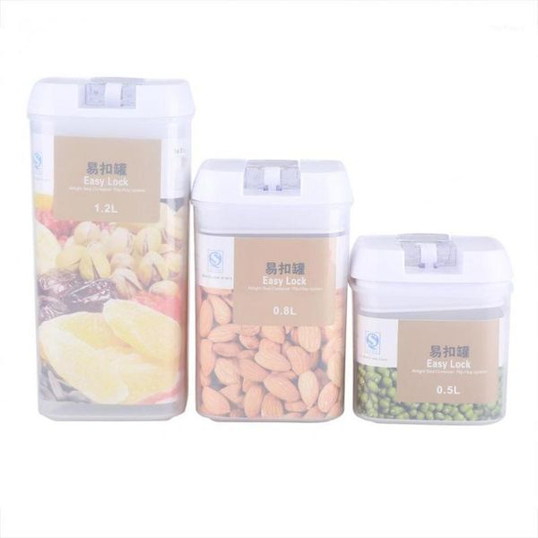 

500/800/1200ml kitchen containers storage container sealed storage box for fruit crisper grains nut fridge organizer case1