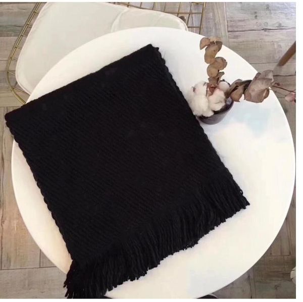 

wholesa-brand winter scarf wool silk women and men two side black red, Blue;gray