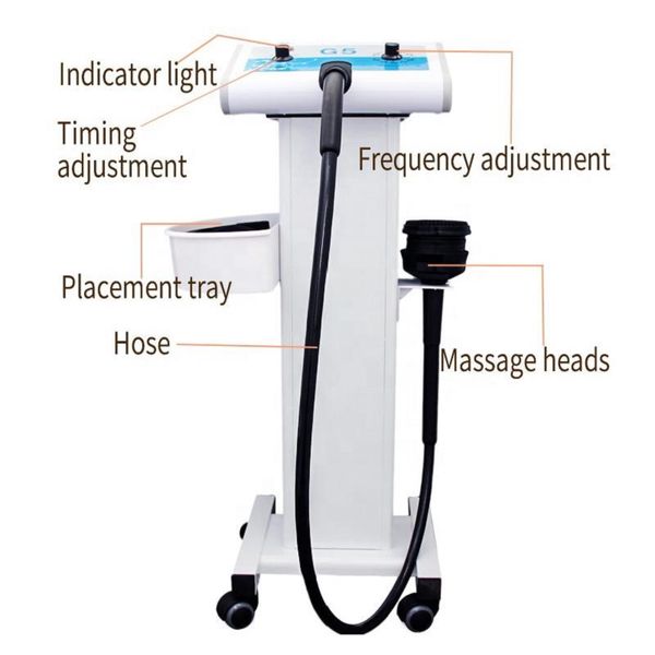 

portable body massager 5 heads g5 vibration massage machine for lymphatic drainage