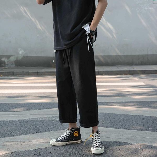 

mogu fashion men black joggers pants summer 2020 mens cargo pants male spring streetwear overalls sweatpants new arrivals1