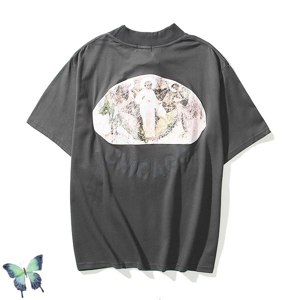 

2021 new summer kanye west cpfm xyz round-neck t-shirt men women quality hip-hop t shirt jesus is king high street washed t-shirts 2rgs, White;black