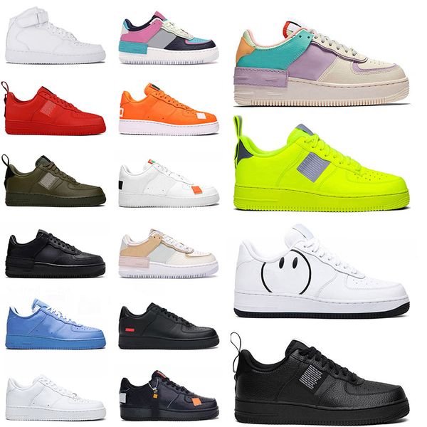 

men women platform shoes chaussures casual shoes coral pink pale ivory sapphire mens trainer skateboard sneakers air force airforce, White;red